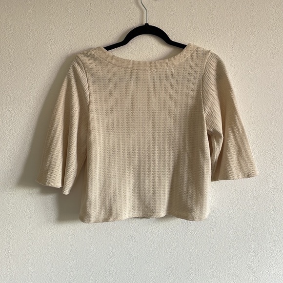 Boxy Quarter Length Sleeve Sweater/Cardigan - Picture 5 of 5